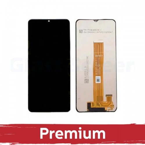 LCD Display Compatible With Samsung A125 A12 Black OEM