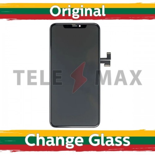 LCD Display Compatible With iPhone 11 Pro Max Black (Telemax Renewed)
