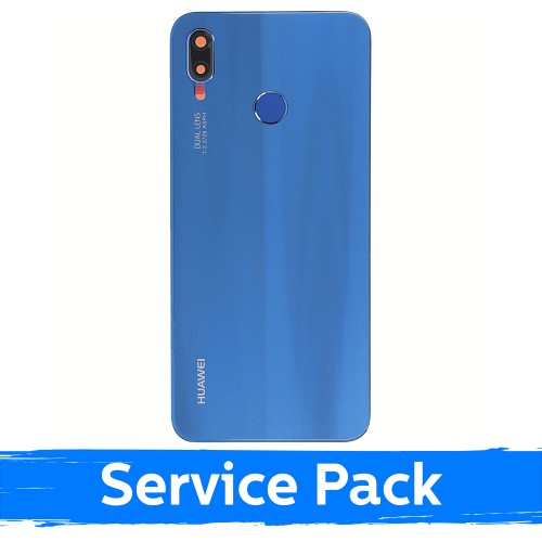 Takakuori yhteensopiva Huawei P20 Lite sininen (Service Pack)