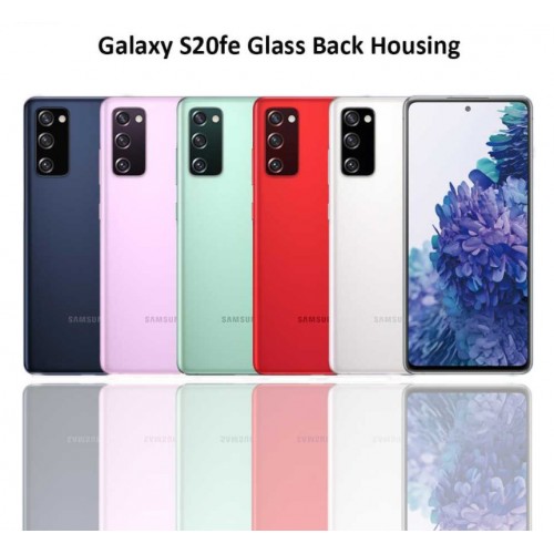 Back Cover Compatible With Samsung G780 S20 FE / Cloud Levander / (with camera lens) OEM