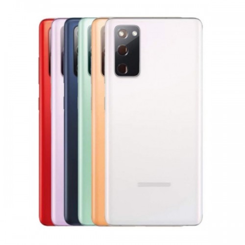 Back Cover Compatible With Samsung G780 S20 FE / Cloud Red / (with camera lens) OEM