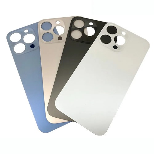 Back Cover Compatible With iPhone 12 Pro / Gold / (Bigger camera hole version) / OEM