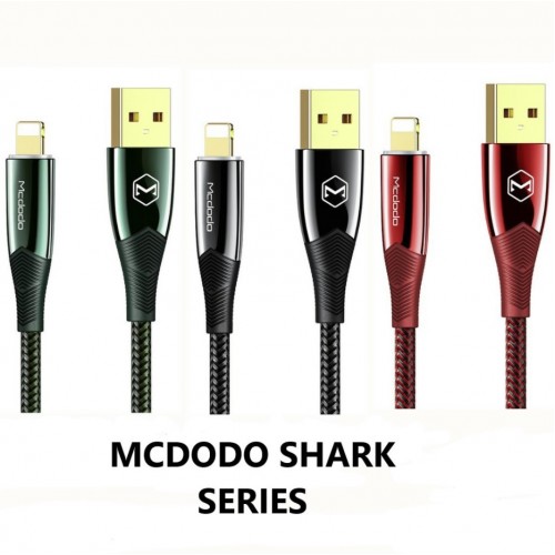 USB Kaapeli Mcdodo CA-8063 musta Lightning 180cm