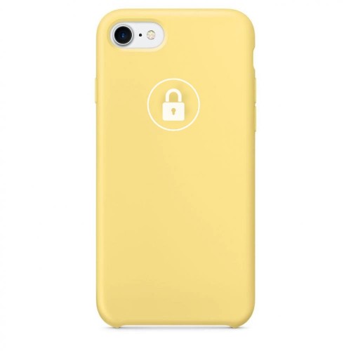 Phone Case "Silicone Case" for iPhone 7 (iPhone 8) / Pollen / in package