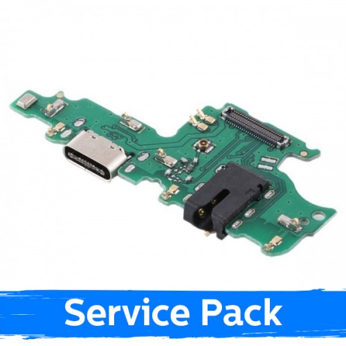Charging Port Compatible With Huawei Honor View 10 With Flex / Plata (Service Pack)