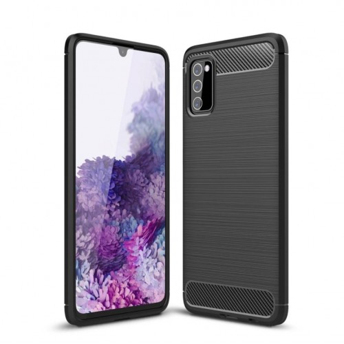 Phone Case "Carbon" Samsung A037 A03s Black