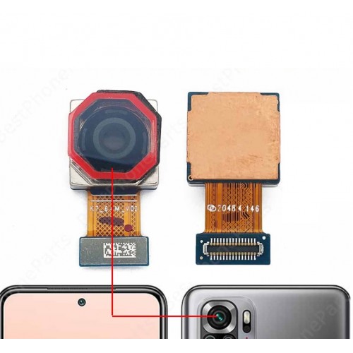 Takakamera yhteensopiva Xiaomi Redmi Note 10S alkuperäinen