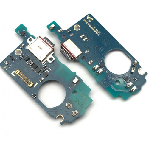 Charging Port Compatible With Samsung G715 Xcover Pro with Flex / Plata OEM