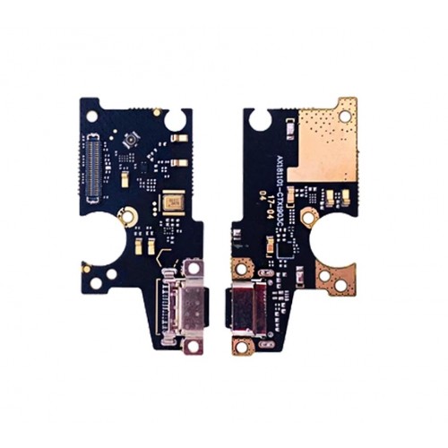 Charging Port Compatible With Xiaomi Mi Mix 3 With Flex / Plata HQ