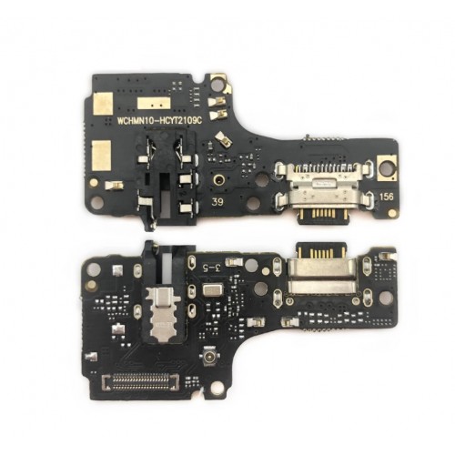 Lataausportti yhteensopiva Xiaomi Redmi Note 10 4G / Redmi Note 10S / Poco M5s joustonauhakaapelilla / Plata OEM