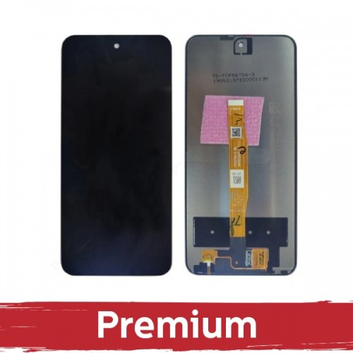 LCD Display Compatible With Nokia XR20 Black OEM
