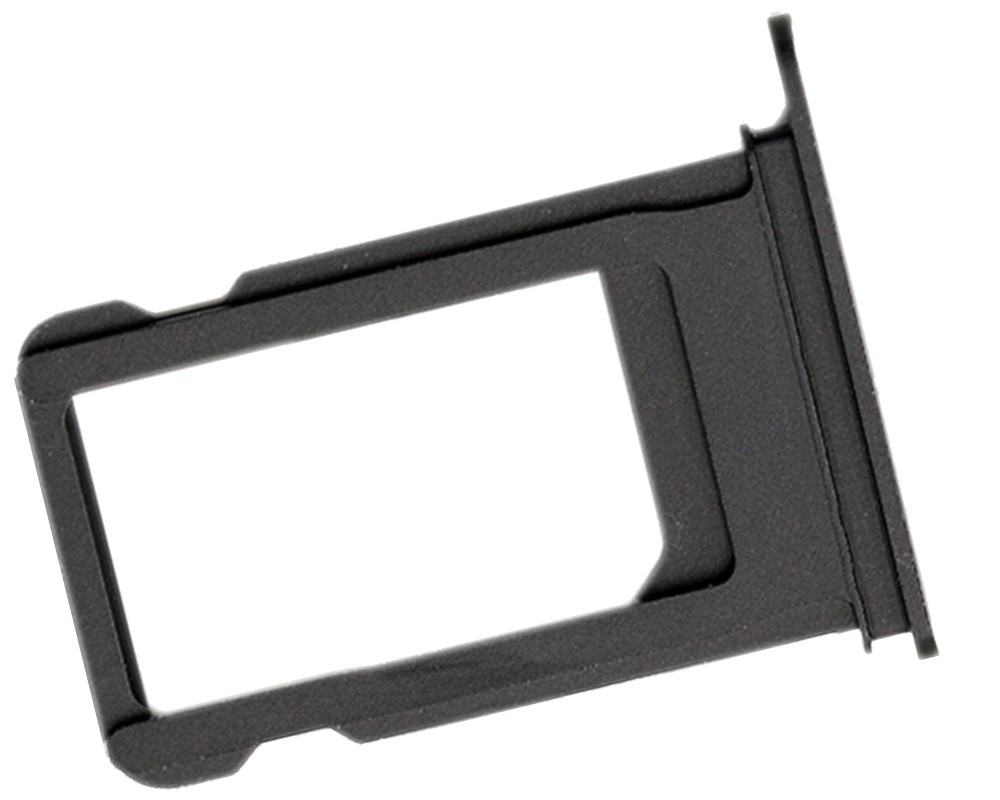 SIM-kortin pidike iPhone 7 Plus musta (jet black)