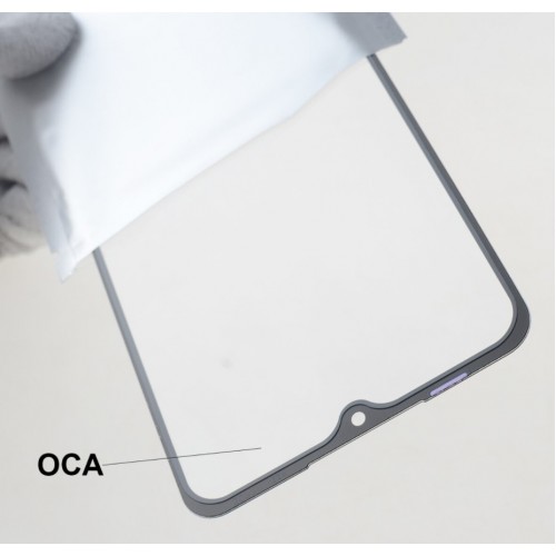 Ulkoinen näyttölasi Pro+ Samsung A105 A10:lle, lasi + XH OCA 250um