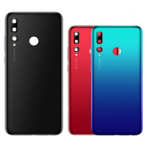 Takakansi yhteensopiva Huawei P Smart Plus 2019 / sininen / (kameralinssin kanssa) HQ