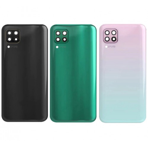 Takakansi yhteensopiva Huawei P40 Lite 5G / musta / (kameralinssin kanssa) HQ