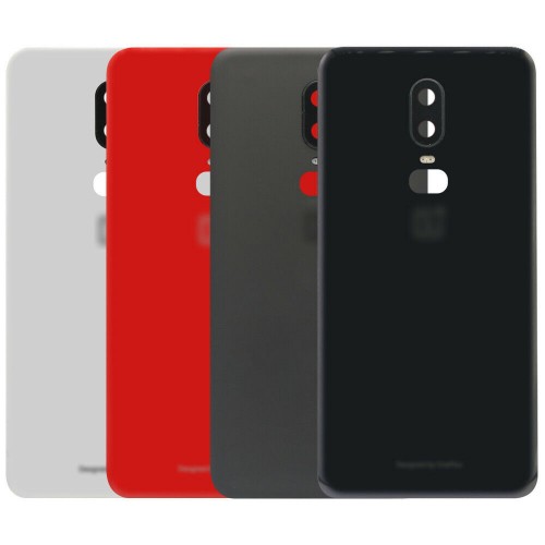 Takakansi yhteensopiva OnePlus 6 / Silk White / (kameralinssin kanssa) HQ