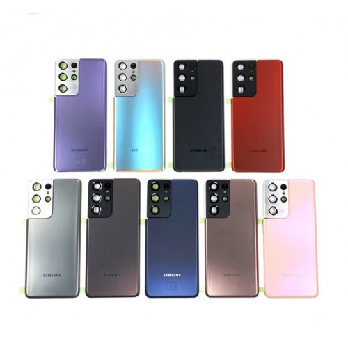 Takakuori yhteensopiva Samsung G998 S21 Ultra / Phantom Grey / (kameran linssillä) OEM