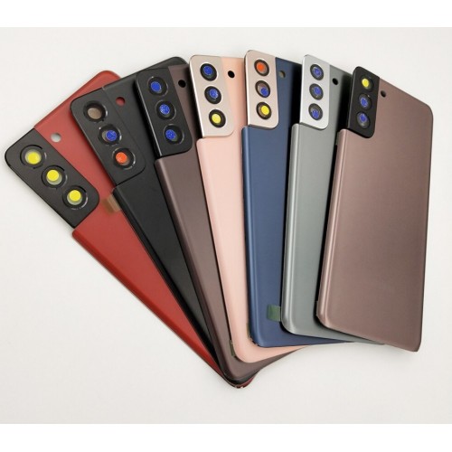 Back Cover Compatible With Samsung G996 S21 Plus / Phantom Violet / (with camera lens) OEM
