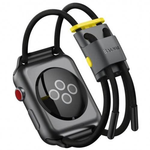 Band Baseus "Lets go" for Apple Watch Series 38 / 40mm Grey/Yellow