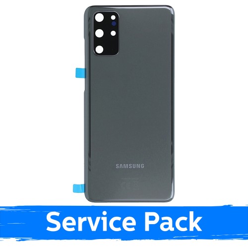 Back Cover Compatible With Samsung G985 S20 Plus / Cosmic Gray / (Service Pack)