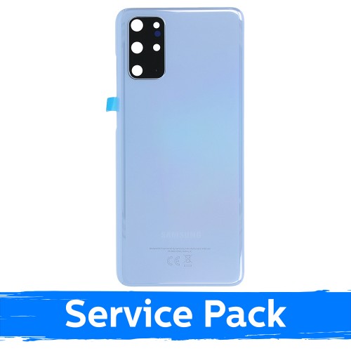 Back Cover Compatible With Samsung G985 S20 Plus / Cloud Blue / (Service Pack)