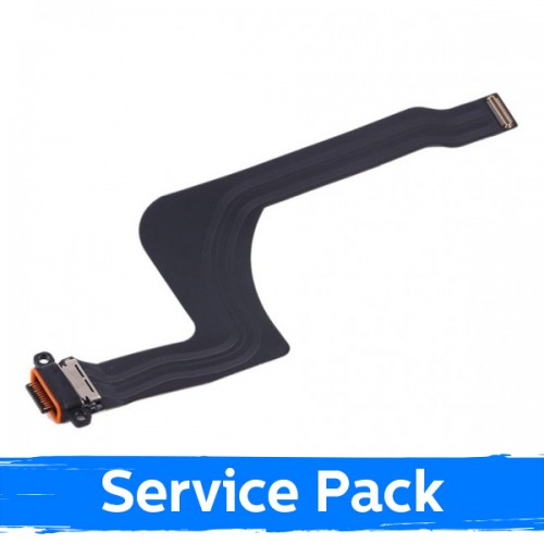 Lataausportti yhteensopiva Huawei P40 Pro flexillä / Plata (Service Pack)