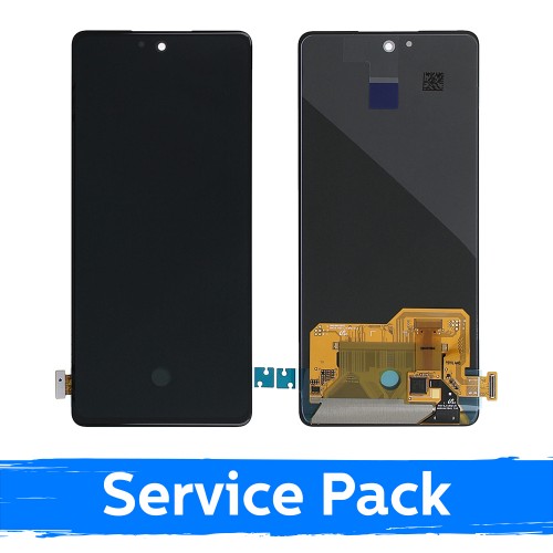 LCD-näyttö yhteensopiva Samsung G780 S20 FE (G781 S20 FE 5G) musta (Service Pack)(NF versio)