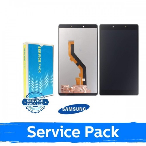LCD-näyttö yhteensopiva Samsung X200 / X205 Tab A8 10.5'' musta (Service Pack)