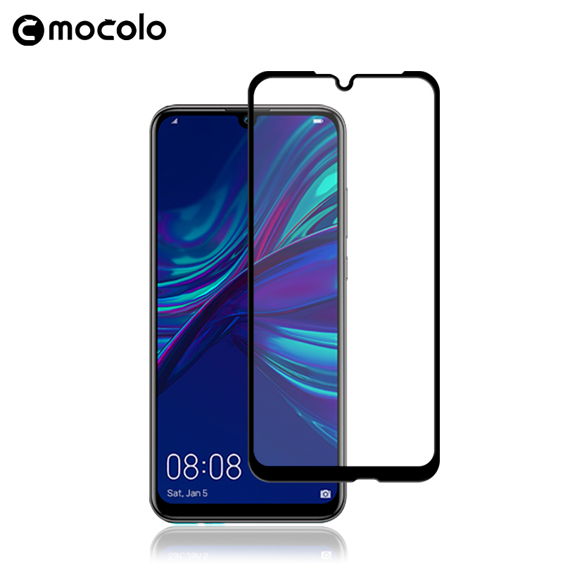 Mocolo 3D 9H Full Glue tempered-glass screen protector for Huawei P Smart (2019) / Honor 10 Lite, black frame