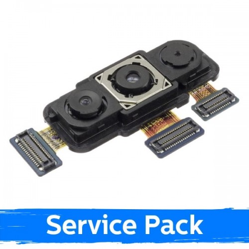 Kamera yhteensopiva Samsung A750 2018 A7 takakamera alkuperäinen (Service Pack)