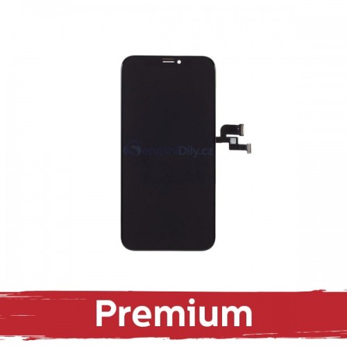 LCD-näyttö yhteensopiva iPhone X musta (INCELL / Premium)