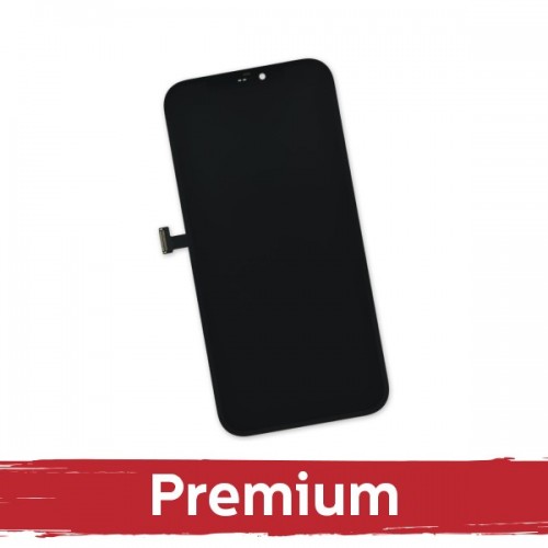 LCD Display Compatible With iPhone 12 Pro Max Black (Hard OLED / Premium)