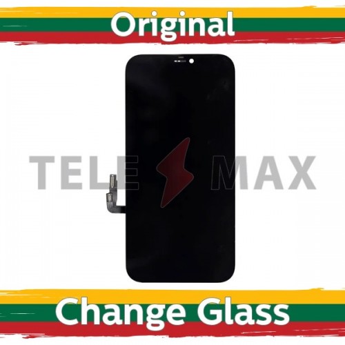 LCD Display Compatible With iPhone 12 / 12 Pro Black (Renewed: Telemax)