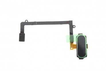 Flex Samsung G925 S6 Edge Home-painikkeella musta ORG