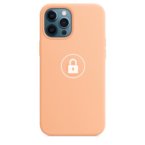Suojakuori "Silicone Case v2" puhelimelle Apple iPhone 12 Pro Max / Contaloupe / pakkauksessa