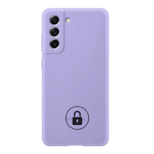 Puhelimen suojakuori Silicone Cover Samsung S906 S22 Plus / laventelinvioletti / pakkauksessa