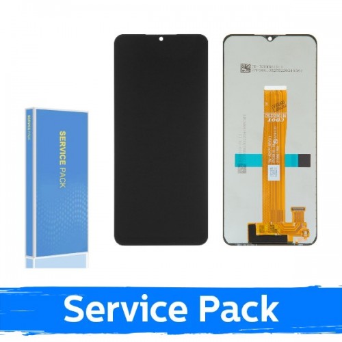 LCD Display Compatible With Samsung A047 A04s / A136 A13 / M136 M13 Black (Service Pack / Aftermarket)(NF version)