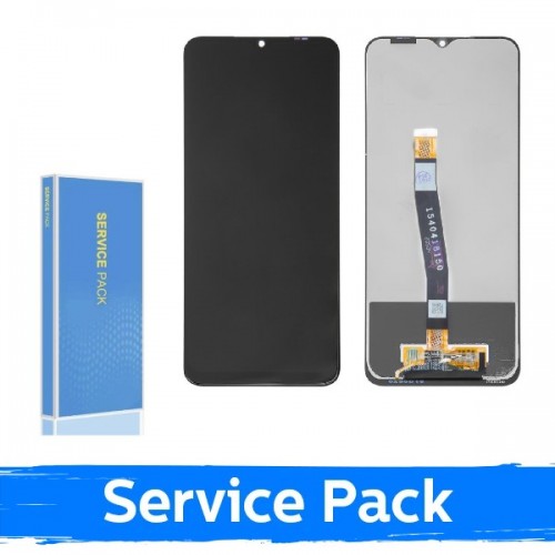 LCD-näyttö yhteensopiva Samsung A226 A22 5G musta (Service Pack / Aftermarket)(NF versio)
