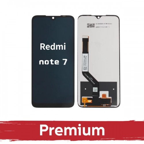 LCD-näyttö yhteensopiva Xiaomi Redmi Note 7 (7 Pro) musta OEM