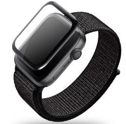Karkaistu lasi 5D Full Glue Apple Watch 4/5/6/SE 44mm kaareva bulk