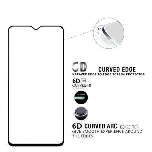 Screen Protection "6D Full Glue" Apple iPhone 7 Plus / 8 Plus Black