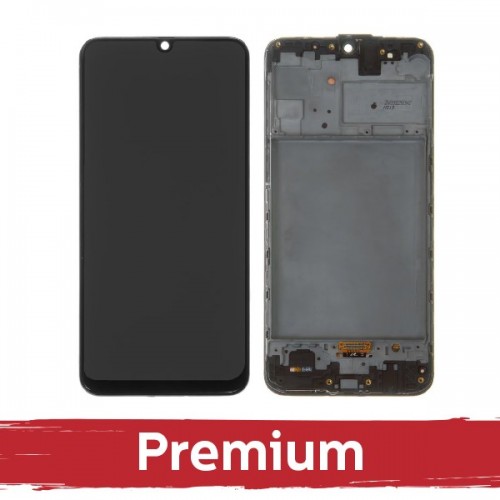 LCD-näyttö yhteensopiva Samsung M315 M31 / M217 M21s musta kehyksellä OEM