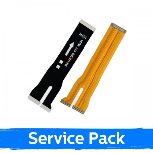 Joustava kaapeli yhteensopiva Samsung A536 A53 5G emolevyn flex alkuperäinen (Service Pack)