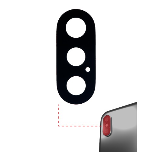 Rear Camera Lens Compatible With Apple iPhone Xs / Xs Max Rear Camera Lens / PREMIUM /