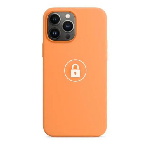 Phone Case "Silicone Case v2" for iPhone 13 Pro Max / Marigold / in package