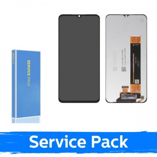 LCD-näyttö yhteensopiva Samsung A137 A13 4G / A135 A13 / M336 M33 5G musta (Service Pack / Aftermarket)(NF versio)