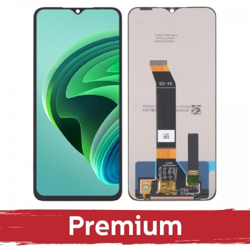 LCD Näyttö Xiaomi Poco M4 5G / Redmi 10 5G / Redmi Note 11E (5G) Musta OEM