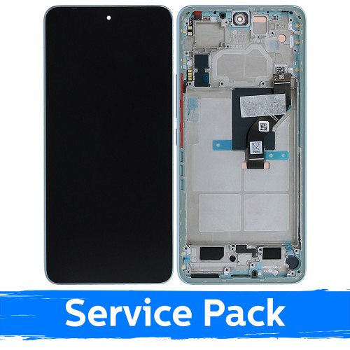 LCD-näyttö yhteensopiva Xiaomi 12 Lite 5G kehyksellä / Lite vihreä / (Service Pack)
