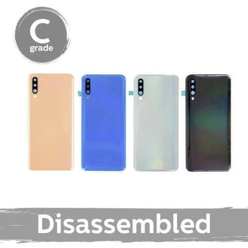 Takakansi yhteensopiva Samsung A705 2019 A70 valkoinen kameraobjektiivilla 100% alkuperäinen (8/10 purettu)