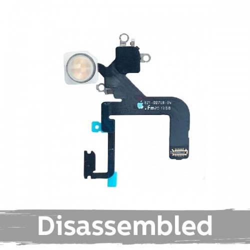 Flex Cable Compatible with iPhone 12 Pro / Flash and Microphone Flex Cable / 100% original ( Used )